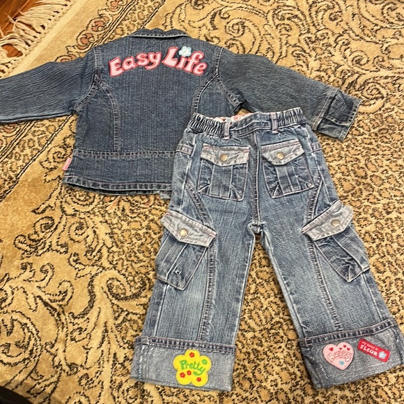 Chicco two piece denim outfit - Picture 5 of 8